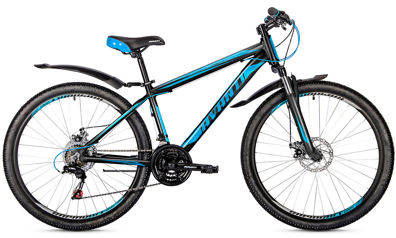 Фотографія Велосипед Avanti SPRINTER 26" (2020) 2020 Чорно-синій 